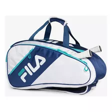 Raqueteira De Beach Tennis Fila Amalfi Marinho E Branco