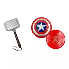 Escudo Capitão America E Martelo Thor Vingadores Infantil