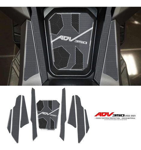 Protectores 3d Para Puerta De Estribo Para Honda Adv350 Foto 2