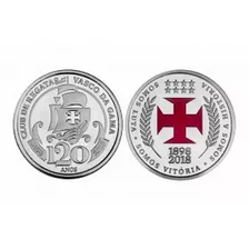 Medalha Oficial Futebol Vasco Da Gama 120 Anos Casa Da Moeda