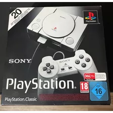 Playstation 1 Mini Clássico Original Semi Novo Na Caixa