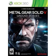 Xbox 360 Metal Gear Solid Ground Zeroes Novo Lacrado