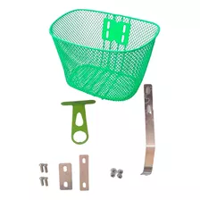 Cesta Aramada Aro 20 Com Suporte - Cores Cor Verde