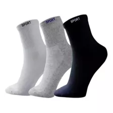 12 Meias Adulto Masculino Algodão Atacado Revenda Oferta