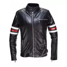 Campera De Cuero Vacuno Dr House - Fábrica Koux