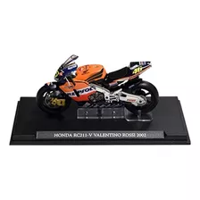 Moto A Escala Honda Rc211v - Valentino Rossi 2002