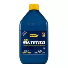 Lubrificante 100% Sintético 5w40 Api Sn Bardahl Promax 1lt