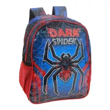 Mochila Escolar Infantil Dark Spider Aranha Clio