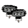 2pcs Faros Auxiliares Lupa 320w Para Auto Moto Con Estrobo