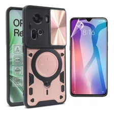 Funda + Mica Para Oppo Reno 11 5g Protector Case Uso Rudo