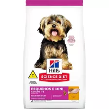 Hill's Ração Cães Adultos Raças Pequenas E Mini 2.4kg