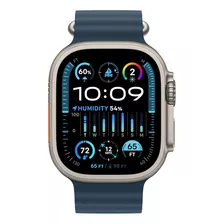 Apple Watch Ultra 2 49mm Titantio Gps+cel Malla Ocean Azul