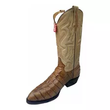 Bota Vaquera Rudel Piel Imitación Cocodrilo Hombre Últimas