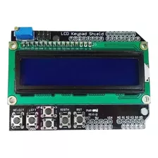 Display Lcd Keypad Shield 16x2 1602 Teclado Botoes P\ Arduin