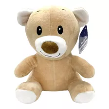 Urso Pelúcia Animais Ursinho Safari Leão Tigre Sapo Cor Ursinho Fofinho Bege