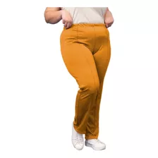 Pantalón Jogging De Mujer Punto Roma Talles Grandes