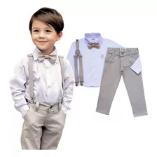 Roupa Social Infantil Masculina - Pajem - Batizado