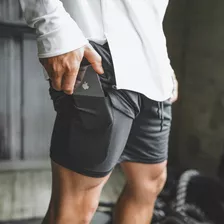 Shorts Deportivo Ejercicio Hombres Masculino Salud