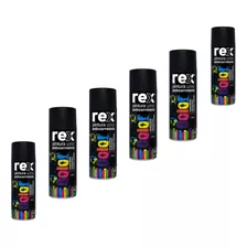 Pintura Spray Anticorrosivo 400ml Rex Pack 6 Unidades