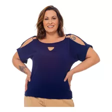 Blusa Plus Size Feminina G2 G3 Lançamento 48 50 52 54 B 212