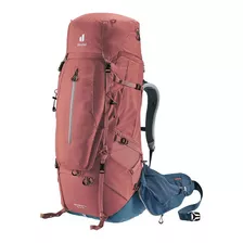 Mochila Cargueira Aircontact X 60 15 Sl Trekking Deuter Cor Vermelho