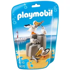 Saquinho Com Família De Pelicanos Aquário Playmobil 9070