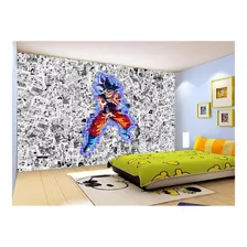 Papel De Parede Dragon Ball Goku Página Manga 10m² Dbz518