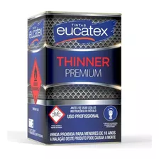 Thinner 9116 Eucatex 18l - Limpeza E Diluição Sintético