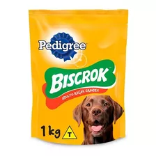 Biscoito Pedigree Biscrok Maxi Cão Adulto Raças Grandes 1kg