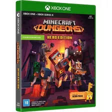 Minecraft Dungeons Hero Edition Xbox One Mídia Física Novo