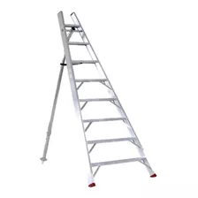 Escalera Aluminio Cosechera Magna 2.44mts - 8 Peldaños