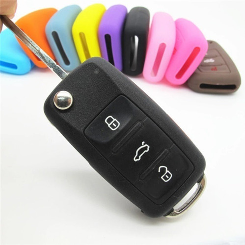 Funda Silicon Llave Compatible Con La Marca Volkswagen Jetta Foto 3