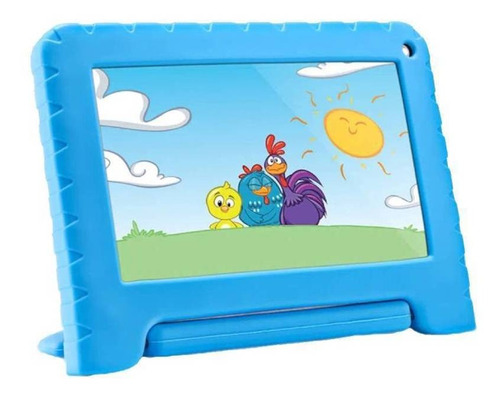 Tablet  Multilaser M7 Wifi Galinha Pintadinha Nb373 7  32gb Azul E 1gb De Memória Ram