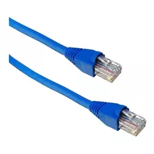 Cable De Red Cat. 6a Azul De 1.5m