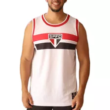 Camiseta Regata São Paulo Oficial Branca