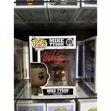 Funko Pop 01 Mike Tyson Boxing Autografiado