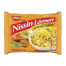 Macarrão Instant Nissin Lamem Miojo Sabores Kit C/20