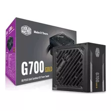 Fuente Alimentacion Cooler Master G 700 Oro 80plus 700w