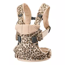 Babybjörn Portabebés One Algodón Beige/leopardo