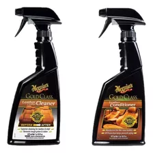 Kit Limpador + Hidratante De Couro Gold Class Spray Meguiars