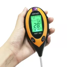 Medidor Digital 4x1 Ph Umidade Luminosidade Temperatura Solo
