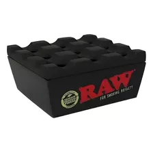 Cenicero Raw Metalico Negro Anti Viento (regal Ashtray)