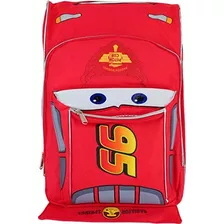 Pixar Cars Mcqueen Shape Mochila Escolar Grande De 16 Pulgad