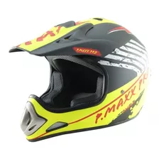 Casco Cross Power Max - Prominent - Amarillo °-°