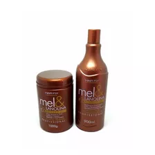 Kit Alisante Mel E Lanolina Hair Fly+ Neutralizante+brinde