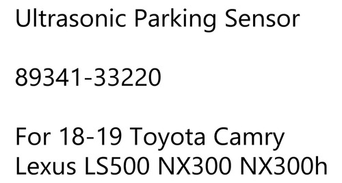 4x Sensor Reversa Para Toyota Camry Lexus Ls500 Nx300 Nx300h Foto 9