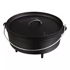 Camp Chef Sdo10 10 Double Black Seasoned Cast Iron Horno Hol