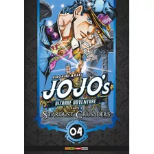 Jojo's Bizarre Adventure - Parte 3: Stardust Crusaders Vol. 4, De Araki, Hirohiko. Editora Panini Brasil Ltda, Capa Mole Em Português, 2022