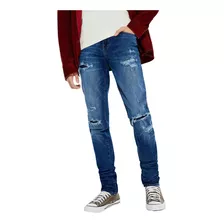 Jeans Stacked Skinny Aeropostale Hombre
