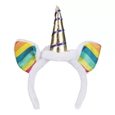 Cintillo Diadema Unicornio Para Celebraciones Cumpleaños #2